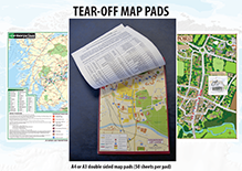 Tear Off Map Pads