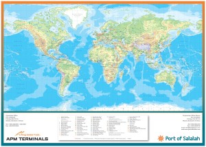 World Customised Map