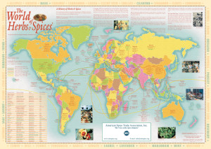 World of Spices Map
