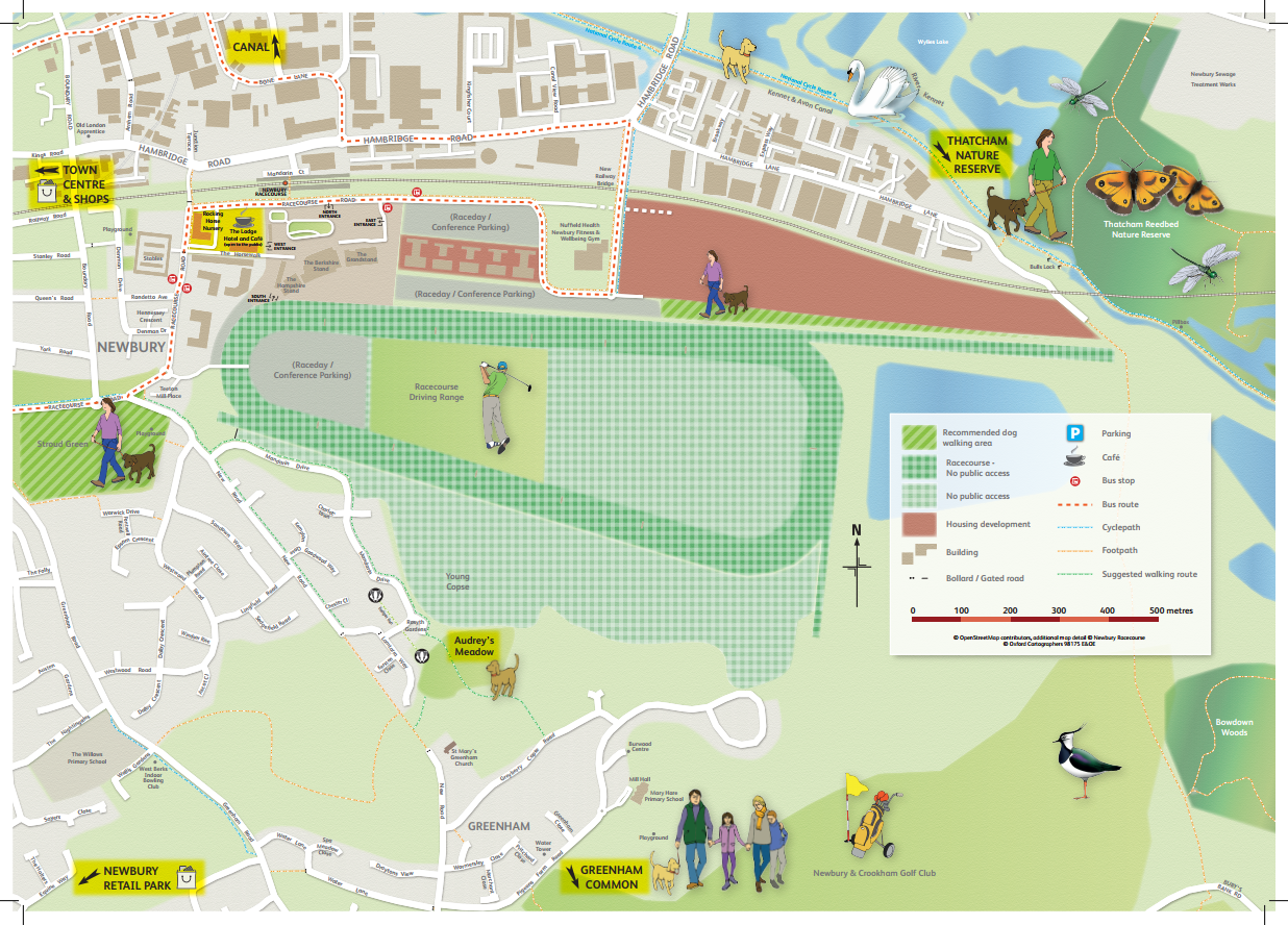 Newbury Racecourse Location Map Oxford Cartographers   Newbury Racecourse Front 