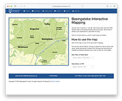 View our Basingstoke interactive map